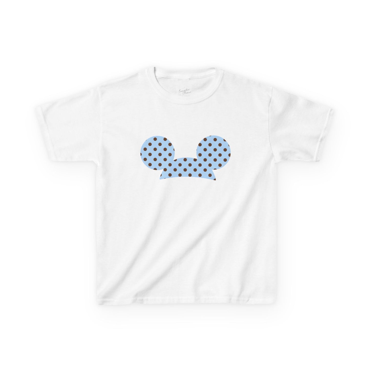 Baby Blue Polka Baby Tee