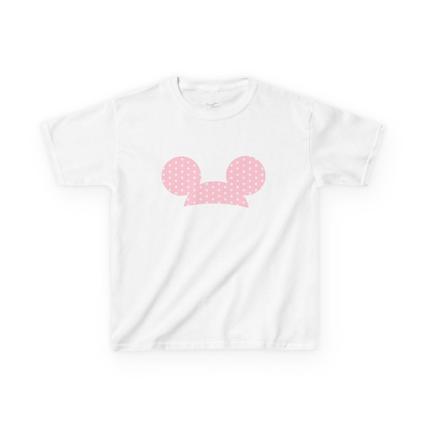 Pink Polka Baby Tee