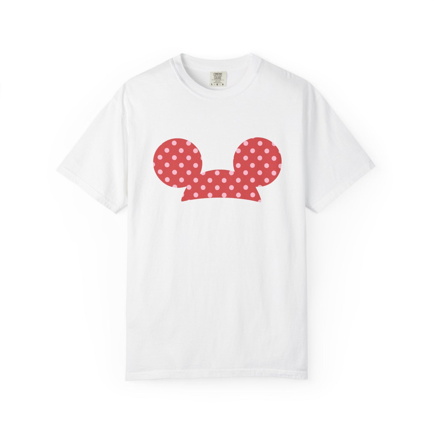 Red Polka Graphic Tee