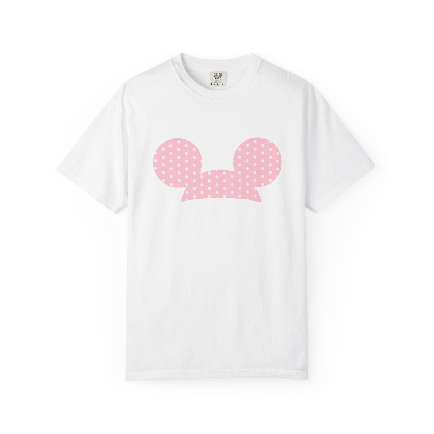 Pink Polka Graphic Tee