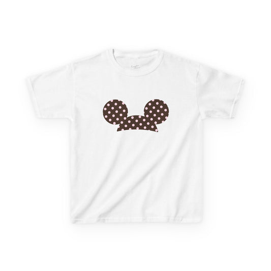 Brown Polka Baby Tee