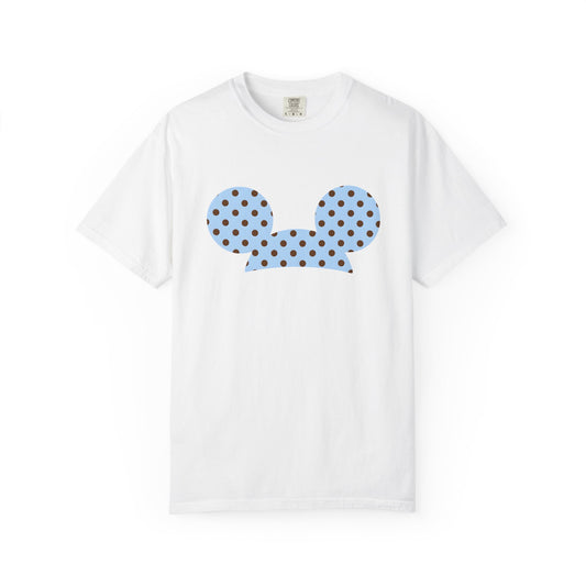 Baby Blue Polka Graphic Tee