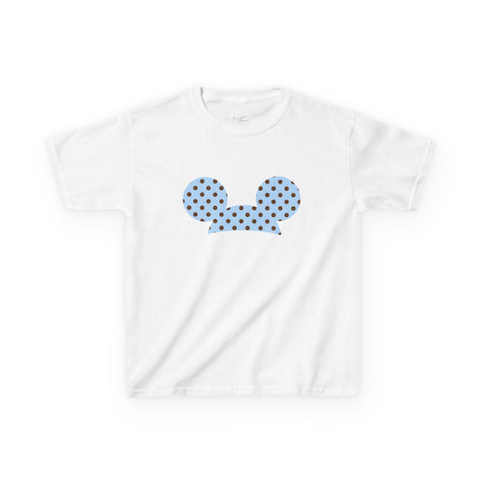 Baby Blue Polka Baby Tee