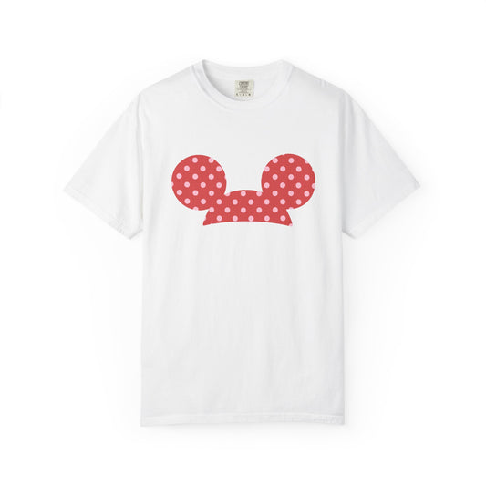 Red Polka Graphic Tee